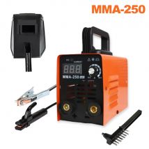 MMA-250 Tragbare Schweißmaschine Inverter Arc Elektrische Schweißmaschine Strom Einstellbare Kompakte Schweißmaschine Mit Werkzeuge Lagerung Box