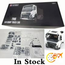 Doppel E RC Auto Auto Shell 1/14 Fernbedienung Hydraulische Muldenkipper Traktor DIY Cab Shell Kunststoff Kit FMX Cab