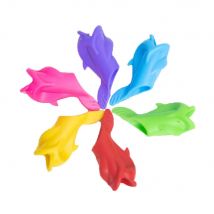 20 Stück gemischte Farbe Delphin Student Schreib griff Korrektor Gummi Korrektor für das Schreiben Haltung zufällig gefärbt umwelt freundlich