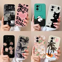 Coole Süße Fall Für Xiaomi 13T Pro Abdeckung Voller Schutz Anime Zurück Abdeckungen Für Xiaomi 13T 13TPro hohe Qualität Weiche Stoßstange Coque