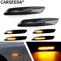 2X LED Sequenziale Parafango Indicatore Laterale Lampeggiante Indicatori di direzione per BMW Serie 5 F10 F11 528i 528iX 535i 2011 12 2013