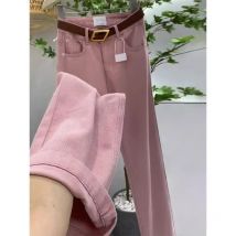 2025, Herbst Y2K Mädchen Ins Hohe Taille Vintage Jeans Koreanische Weibliche Stretchy Vielseitig Denim Hosen Frauen Einfarbig Straße Hosen