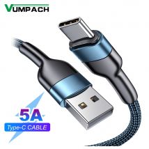 Vumpach usb c cable type c cable Fast Charging Data Cord Charger cable c For Samsung s21 s20 A51 xiaomi mi 10 redmi note 9s 8t