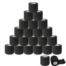 3/6/12/24/48/96pcs 2"x 5 Yards Tattoo Grip Tape Wrap, Elastic Bandage Wrap Tattoo Grip Tube Tattoo Pen Machine, Tattoo Supplies