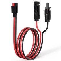 1,5 m/5 Fuß 14 AWG Solarpanel-Kabel für Anderson, kompatibel mit Dokio ALLPOWERS Jackery Goal Zero Solarpanel und Kraftwerk.