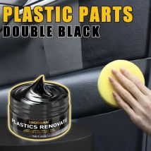 LOORSAN 30G Plastics Renovate – Auto-Sitz- und Armaturenbrett-Restaurierungspaste, Reparaturcreme für den Innenbereich aus Kunststoff und Leder