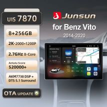 Junsun X7 MAX 13.1 "2K Wireless CarPlay Android Auto autoradio per Mercedes Benz Vito W447 2014-2020 Multimedia autoradio
