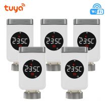 Tuya Smart Wifi Thermostatic Radiator Valve Thermostatic Valve on The Radiator Wifi Temperature Controller  Alexa Google Home