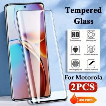 Confezione da 2 pellicole in vetro temperato a copertura totale per Motorola Moto Edge 50/40/30 Neo 60/50 Fusion 60s 60 Pro 30/50 Ultra 30 Fusion 20 Lite
