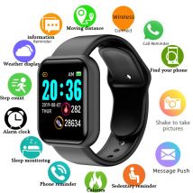 Smart Watch multifunzionale uomo donna telefono connesso Bluetooth lettore musicale fitness braccialetto sportivo monitor del sonno Smartwatch D13