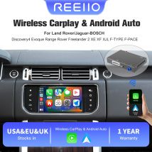 Per Land Rover Jaguar Bosch Discovery4 Evoque Freelander2 XE XF XJL Wireless Carplay Android Auto Adatto Mirroring Decorder