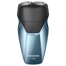 FLYCO FS888 FS889 Rasierer Elektrorasierer Doppelringmesser Netz IPX7 Ganzkörperwäsche Smart Shaver Tragbares Mini-Herren-Bartmesser