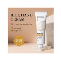 Rice Hand Cream Volumizing Rejuvenating Nourishing Moisturizing Refreshing Non-Greasy Hand Care Cream 30g