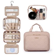 Große Kultur beutel Bag smart Travel Make-up Organizer wasserfeste Kosmetik taschen für Shampoo Full Size Container Toiletten artikel