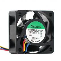 Original Sunon PSD1204PHB1-A (2).Z.F.GN 12 V 2,9 W 4015 40 mm 4 cm Gehäuselüfter
