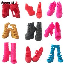 1 paar Mode Puppe Schuhe Für Monster Puppen Hohe-Ferse Schuhe Sandalen Für Je Nach Hoch 1/6 Dämon Monster puppe Zubehör