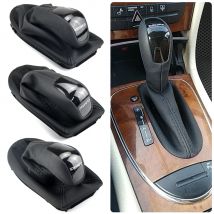 Für Mercedes Benz E Klasse W211 Auto Automatische Geschwindigkeit Schalthebel Knopf Shifter Hand Ball Leder Boot Abdeckung KLASSISCHE ELEGANZ