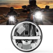 Faro moto LED da 5,75 pollici per Triumph per Honda per SUZUKI per Yamaha, faro rotondo da 5-3/4" per bici/auto/camion