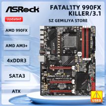 ASRock 990FX Killer/3.1 Motherboard Sockel AM3+ AMD 990FX DDR3 64 GB unterstützt FX 8150FR FD8350FR