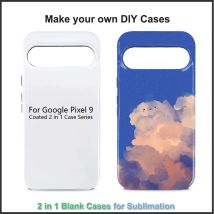 3D Blanko-Sublimationshülle für Google Pixel 10 9 9pro 8 8pro 7 7A DIY-Druck Thermotransfer-Druck Robuste Handy-Rückabdeckung