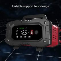 FOXSUR 20A/10A Caricabatteria per auto moto 12V/24V Caricabatterie intelligente al litio AGM GEL Caricabatterie al piombo-acido LiFePO4