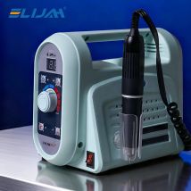 ELlJAH Dental S300 Control Box 60000 RPM Brushless Micromotor Grinder with Manual/Foot-Pedal Speed Control Dental Lab Equipment