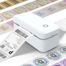 Stampante termica per etichette Bluetooth Marklife X4 Stampante per etichette di spedizione wireless compatibile con iPhone Android Windows ampiamente utilizzata