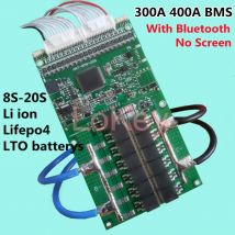 Smart 20s BMS 72v 60v 48v BMS 300A 400A LITHIUM lipo Lifepo4 lto BATTERIE schutz bord mit bluetooth APP