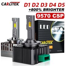 CARLitek D3S LED-Scheinwerfer D1S D2S D4S D5S D8S 35/70 W Xenon-Lichter Turbo LED zweiseitig 9570 CSP-Chips Plug and Play D1R D2R D3R