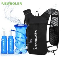 NEWBOLER Atmungsaktive Trinkweste, Trailrunning-Rucksäcke, leicht, Radfahren, Laufen, Joggen, Marathon-Rucksack, Reiten, Klettern