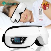 Augenmassagegerät 6D Smart Airbag Vibration Bluetooth Augenpflege Instrument Heiße Kompresse Bluetooth Augenmassage Brille Müdigkeitstasche