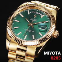 CADISEN DD40 męskie zegarki luksusowy automatyczny zegarek męski AR szafirowe szkło mechaniczny zegarek męski 10Bar MIYOTA 8285 Movt 2023 nowość