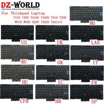 US RU UK LAS SP HB IL GK FR IC CFR IT HU BG Englische Tastatur für Lenovo Thinkpad T410 T420 S T510 T520 W510 W520 X220 i Laptop