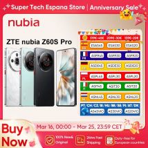 Nubia Z60S Pro 6.78" Smartphone Snapdragon 8 Gen 2 5100mAh Batteria 80W carica comunicazione satellitare AI Telefono Versione globale