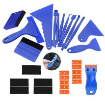 Car Wrap Scraper Tools Window Tint Film Tool Kit 10-29Pcs Vinyl Squeegee Curves Slot Tint Tool for Installing Wraps Stickers