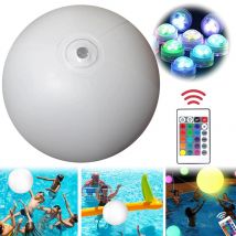 1-6 SZTUK 16 Kolorów Dmuchane LED Świecące Balony 90CM Ogrodowe Świecące Kulki LED z Pilotem Dekoracja na Imprezę Świąteczna do Domu