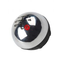 Pomello del cambio manuale argento cromato a 5 velocità per FIAT per 500 modelli Maniglia del cambio Parti di ricambio Parti interne