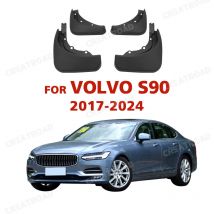 Gestylte geformte Autos chlamm klappen für Volvo S90 2017-2024 Schmutz fänger Spritz schutz Schlamm klappe Kotflügel Zubehör Auto Styling
