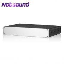 Nobsound Aluminiumgehäuse für DIY-Verstärker DAC Heimverstärker-Chassisbox 259 x 168 x 43 mm