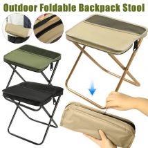 Alem Festive Rucksackhocker mit Tragetasche, tragbarer faltbarer Hocker, leichter Mini-Stuhl zum einfachen Tragen im Freien für Campingreisen