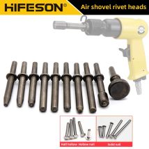 HIFESON Pneumatischer Nietkopf Halbhohl-Vollnietkopf Pneumatischer Hammer Verkehrs- und Werbeschild-Nietkopf