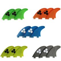 UPSURF FCS FIN Large Size Honeycomb Fin Surfboard Fin 5 Color Surfing Fin Carbon Fins For Shortboard Stabilizer Surf Accessories