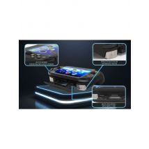 For PSV 2000 Quick Release Case With Back Touch Button ergonomics Game Console Grip  with L2 R2 Trigger Button Game Accessories