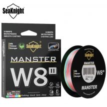 SeaKnight marka W8 II żyłka wędkarska 8 nici 500m 300m powłoka anty-uv anty-saltwater, wielowłóknowa żyłka PE pleciony drut