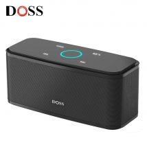 DOSS Altoparlante Bluetooth SoundBox Touch Control 12W HD Sound Bass IPX5 Microfono incorporato impermeabile Altoparlante wireless portatile a mani libere