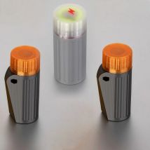 21700 Lithium-Einzelbatterie, wasserdicht, mit Umhängeband, Gummiring, Stoßdämpfungspad, Batterie-Aufbewahrungsbox für Outdoor-Sportarten