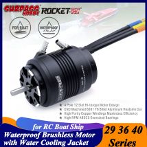 Surpass Hobby Rocket 2948 2958 2968 3660 3670 4074 4082 4092 Wasserkühlungsjacke für RC-Boot, Schiff, Fischerboot