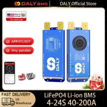 Daly BMS 8S 17S 16S 24s Smart BMS 1A Aktive Balance BT BMS Lifepo4 Li-Ion BMS 4S 12V 150A Deutscher US-Versand