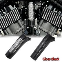 Motorrad glänzend schwarz PC Kunststoff Schlauch Abdeckung Schutz für Harley Vrod V-Rod Night Rod Muscle VRSC VRSCA VRSCDX VRSCF 2002-2017