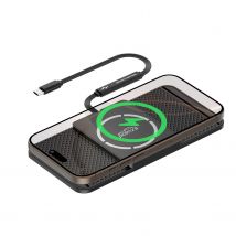 Tappetino caricabatteria da auto wireless magnetico per caricabatterie wireless Magsafe per auto antiscivolo tipo C per iPhone 16/15/14/13/12 Airpods
